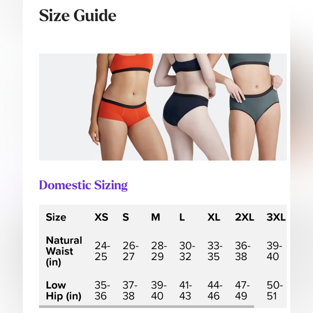 New MeUndies 6 pairs women cheeky briefs size S - Picture 8 of 8